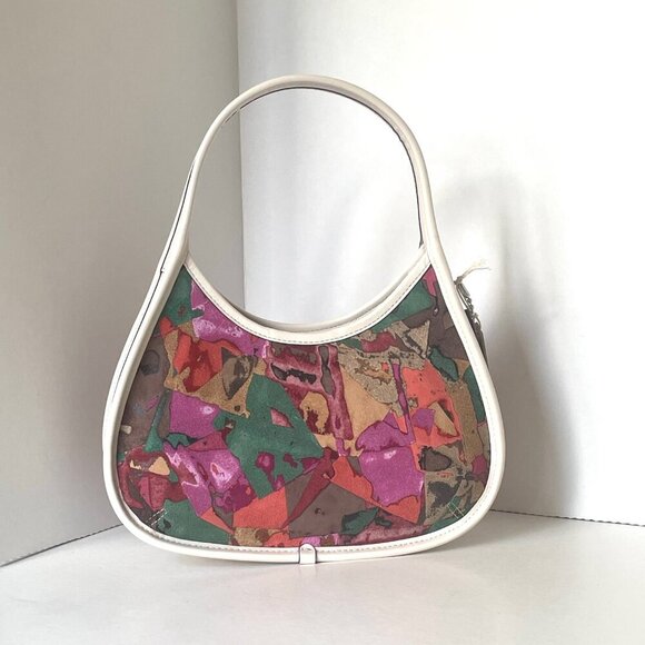 Coach Ergo Bag Upcrushed Upcrafted Pink Red Leather Coachtopia Shoulder CP404 - Picture 2 of 12